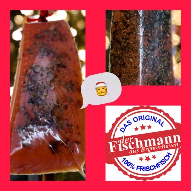 Lachs loins Wildkräuter/Trüffel